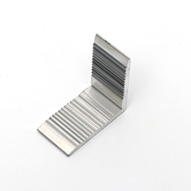 Aluminum Extrusion Angle Bar Mill Finished Connector Profile