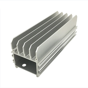 Customized Milling Heat Sink Aluminum Profile CNC Drilling