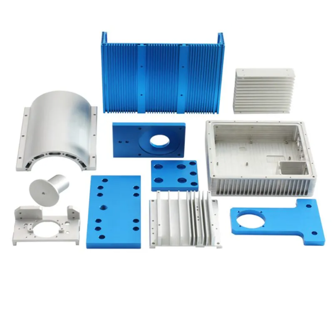 Customized CNC Tapping Aluminum Profile Extrusion Heat Sink