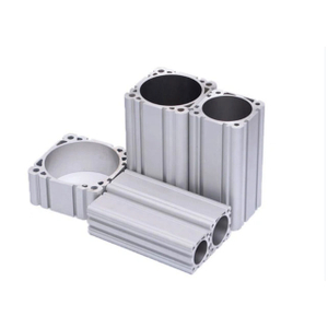 Aluminum Cylinder Drilling Profile Customized Dimension Anodized 