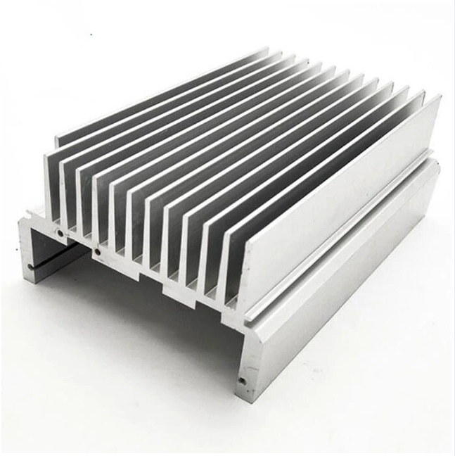Aluminum Heat Sink Customized CNC Machinery Extrusion Profile