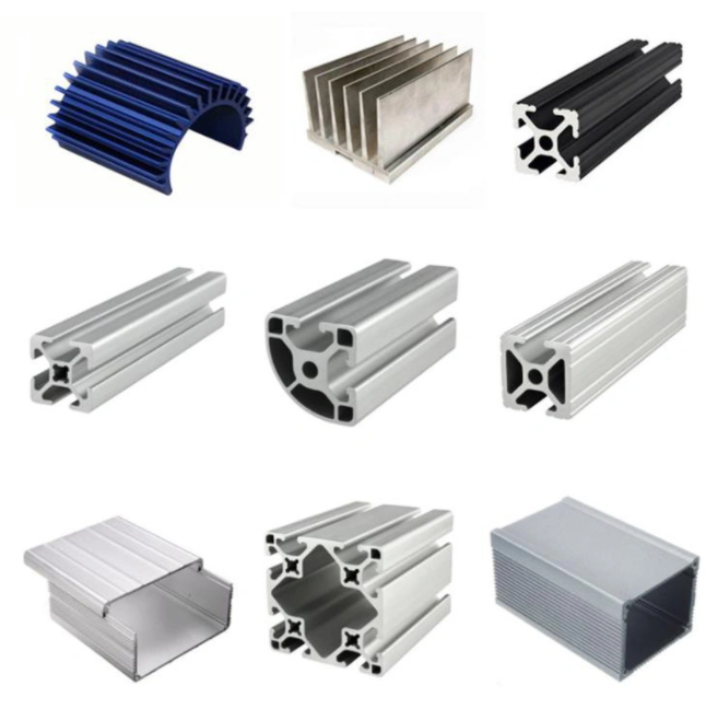 Extrusion Customized OEM Anodized Alloy T/V Slot Industry Aluminum Profile for Construction