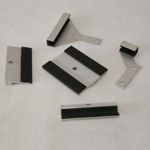Aluminum Metal End Clamp Profile Extrusions For Solar Panel