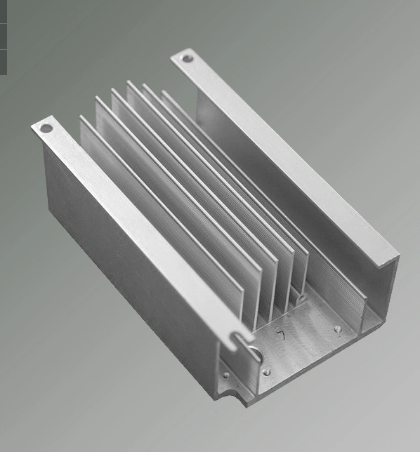 High Precision Customized Shaped Aluminum Heat Sink CNC Machining Profile 