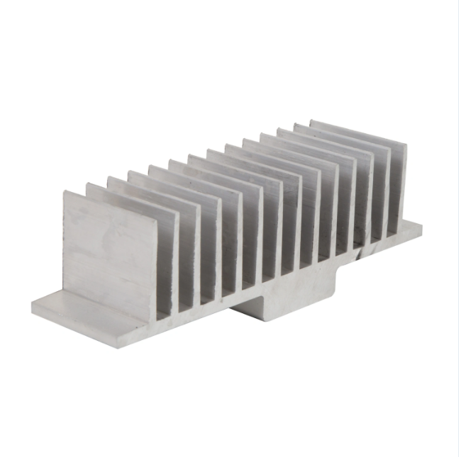 Mill Finished Aluminum Alloy Extrusion Profile OEM Factory CNC Machining Heat Sink