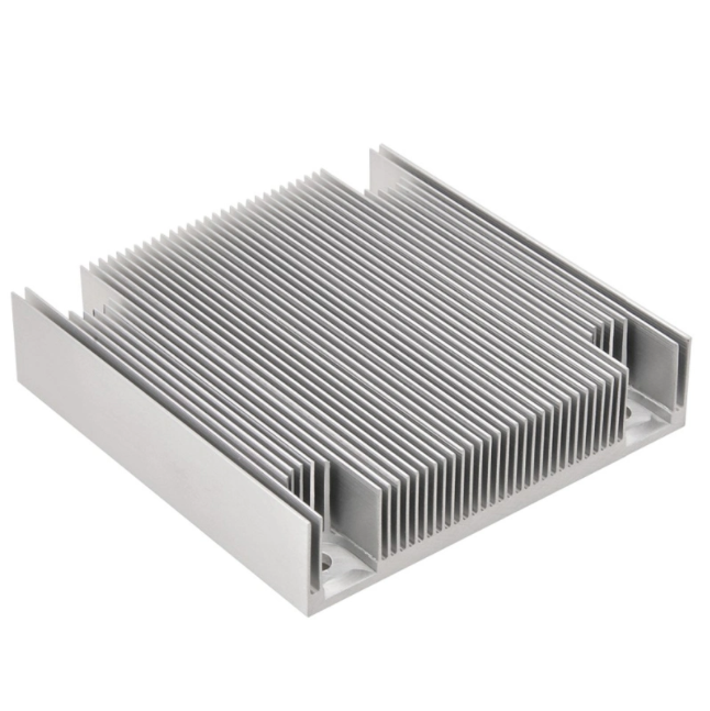 Industrial Extrusion Profile Aluminum Heat Sink CNC Milling
