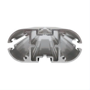Extra Wide Functional Customized CNC Tube Aluminum Extruded Profile