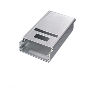 Silver Anodized Customized Punching Enclosure Aluminum Extrusion Profile