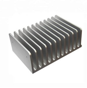 Processing Heat Dissipation Effect Aluminum Heat Sink Profile Anodizing 