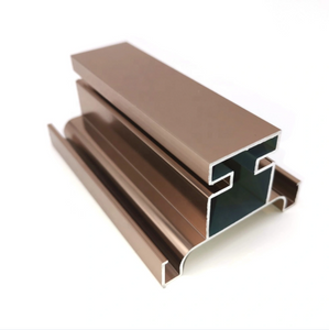 Anodized Aluminium Alloy Extrusion Profile for Office Partition Fence Frame